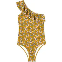 Louise Misha Bathing Suit Copacabana Cinnamon Flowers Talla: XXS | Bañadores Outlet | Mujer