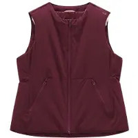 Jeanne Baret - Women's Pansy Vest - Chaleco de fibra sintética size 34, rojo