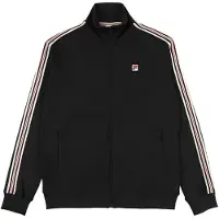 FILA Sudadera con cremallera 'Biella' rojo / negro / blanco