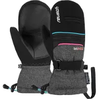 Reusch - Kid's Kondor R-TEX XT Mitten - Guantes size 5, negro/gris