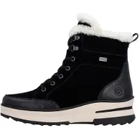 Remonte Botines con cordones negro / blanco