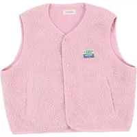 American vintage Chaleco 'HOKTOWN' genciana / amarillo / rosé / blanco