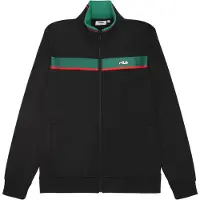 FILA Sagano Regular Taped Track Jacket Black Talla: 2XL | Sudaderas con Capucha Outlet | Hombre | Negro
