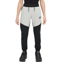 Nike Pantalón 'TCH FLC' gris claro / negro