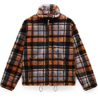 Napapijri Chaqueta polar 'T-Montepiana' azul / marino / moca / naranja