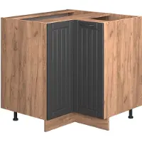 Vicco Armario de esquina Fame-Line Gris oscuro 80.5 cm , ET Antracita, Model 56995