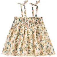 Louise Misha Dress Marceline Cream Flowers Talla: 6M | Vestidos Outlet | Unisex | Blanco
