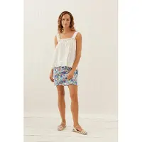 Louise Misha Skirt Charlie Blue Summer Meadow Talla: 34 | Mini Faldas Outlet | Mujer | Azul