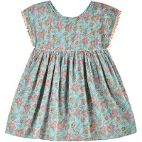 Louise Misha Dress Tapalpa Turquoise Flowers Talla: 24M | Vestidos Outlet | Unisex | Cian