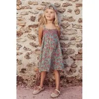 Louise Misha Dress Marceline Turquoise Flowers Talla: 3M | Vestidos Outlet | Unisex | Cian