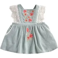 Louise Misha Dress Oxaca Cloud Talla: 9M | Vestidos Outlet | Unisex