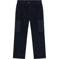 Knowledge cotton apparel - Pantalones - Organic Cotton Fig Corduroy Slacks Night Sky - Talla XL - Azul marino
