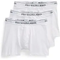 Ralph Lauren para hombre. 714835887003 Set 3 bóxers de algodón blanco (XL), Homewear, outlet 2026.