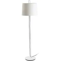 Faro 24036-07, blanco, para oficina, acero, IP20, clase II, casquillo E27