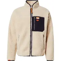 Superdry para hombre. M2014141A Forro polar con cremallera integral Vintage Retro beige (M), Casual, Poliéster, outlet 2026.