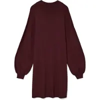 Vero Moda Vestido de punto 'VMNANCY' borgoña