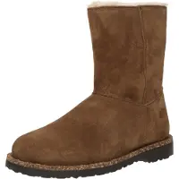 Birkenstock - Women's Uppsala Zip Suede Shearling - Botas invierno size 36 - Narrow, marrón
