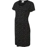 Mamalicious Camiseta de noche negro / blanco
