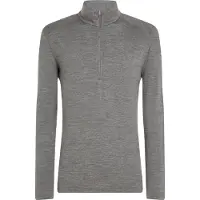 Icebreaker - 260 Tech L/S Half Zip - Ropa interior merino size L, gris