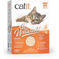 Catit Relleno de Cáscara de Guisante - Vainilla - 5,6 kg