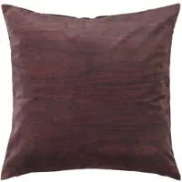 Broste Copenhagen Fundas de cojines MILO - Burdeo - 50x50 cm