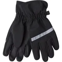 Lindex Guantes gris claro / negro