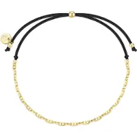 Glanzstücke Pulsera dorado / negro