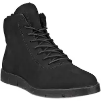 Ecco Botas '282403 BELLA black scarpe donna stivaletto lacci pelo' negro