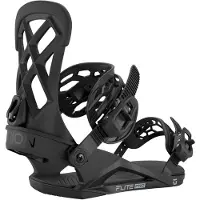 Union - Fijaciones snowboard - Flite Pro Black - Talla 41-43 - Negro
