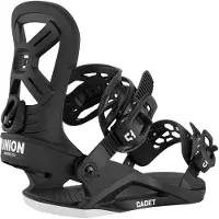 Union - Fijaciones snowboard - Cadet Black de Aluminio - Talla M - Negro