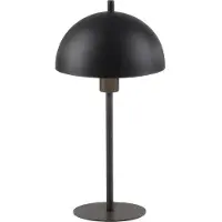 Schöner Wohnen Lámpara de mesa Ali, negra, hierro, E14