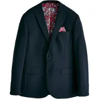 Next Chaqueta tipo saco para negocios navy / rojo