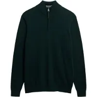 Superdry para hombre. M6110690A Jersey Essentials Half Zip verde (XXL), Casual, Algodón, outlet 2026.