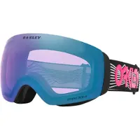 Oakley - Máscaras de esquí - Flight Deck M Black Wired Prizm Iced - Negro