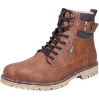 Rieker Botas con cordones marrón / cognac / gris oscuro