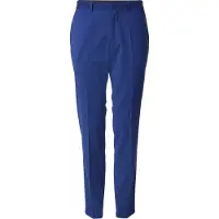 HUGO Pantalón de pinzas 'Hesten253X-MH' azul cobalto