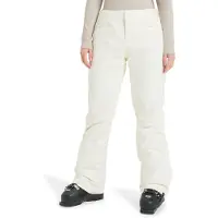 Roxy - Pantalones de esquí mujer - Backyard Pant Whisper White para Mujer - Talla L - Blanco