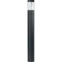 Ledvance Modern, 90 cm, 12W, aplique para exteriores, gris oscuro, aluminio, policarbonato (PC), IP54, ideal para fachadas, jardines, céspedes