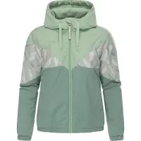 Ragwear Chaqueta funcional 'Rochele' azul claro / piedra / verde / manzana