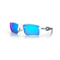 Oakley - Gafas de sol - Flak 2.0 XL Polished White Prizm Sapphire - Blanco