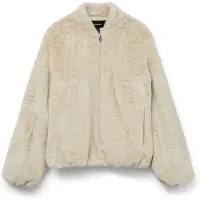 Vero Moda Chaqueta de entretiempo beige