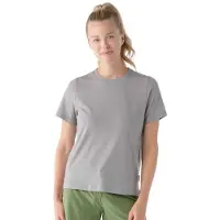 Smartwool - Women's Perfect Crew Tee - Camiseta de merino size L, gris
