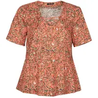 one step Blusa CARA mujer - Rojo - FR 36