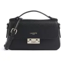 Lacoste Bolso de hombro 'Sac Bandoulière Champs Elysees Noir' negro