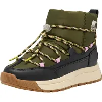 Sorel - Apreski - Whitney III Slip-On WP W Utility Green Black para Mujer - Talla 40 - Caqui