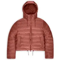Rains unisex. 15820 Chaqueta Lohja rojo (L), Casual, Poliéster, outlet 2026.