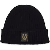 Belstaff unisex. 100067 Gorro Watch negro (OSFA), Casual, Lana, outlet 2026.