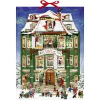 Coppenrath Verlag Calendario de adviento sonoro: Suena y canta en la casa navideña: 24 sonidos de villancicos detrás de cada puerta