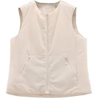 Jeanne Baret - Women's Pansy Vest - Chaleco de fibra sintética size 42, beige