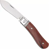 Jack Wolf Knives Jack Wolf K9 Jack Steel Series K9-02-ROSEWOOD Satin 154CM, Rosewood, navaja slipjoint